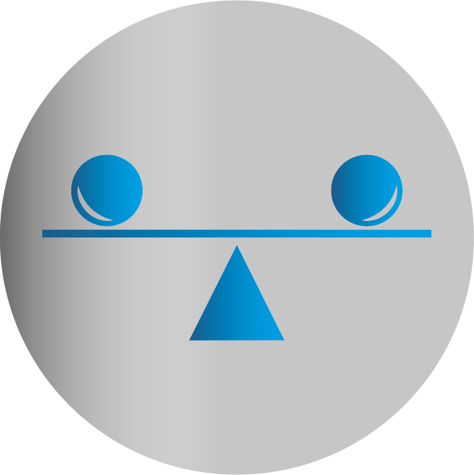 Excellent stability is achieved through combination of weight and non-slip feet.