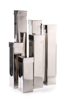 Stainless Steel Sterilising Pipette Boxes - Square